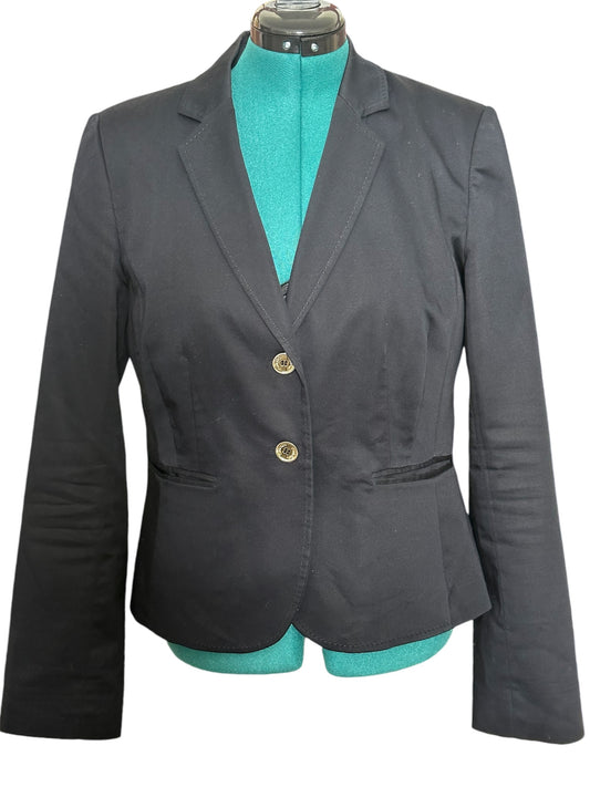 Calvin Klein Black blazer with gold buttons sz 14