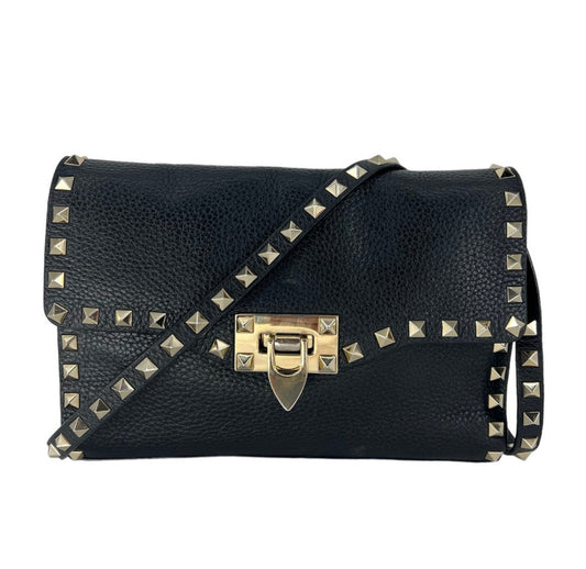 Valentino Garavani stud bag black authentic ￼