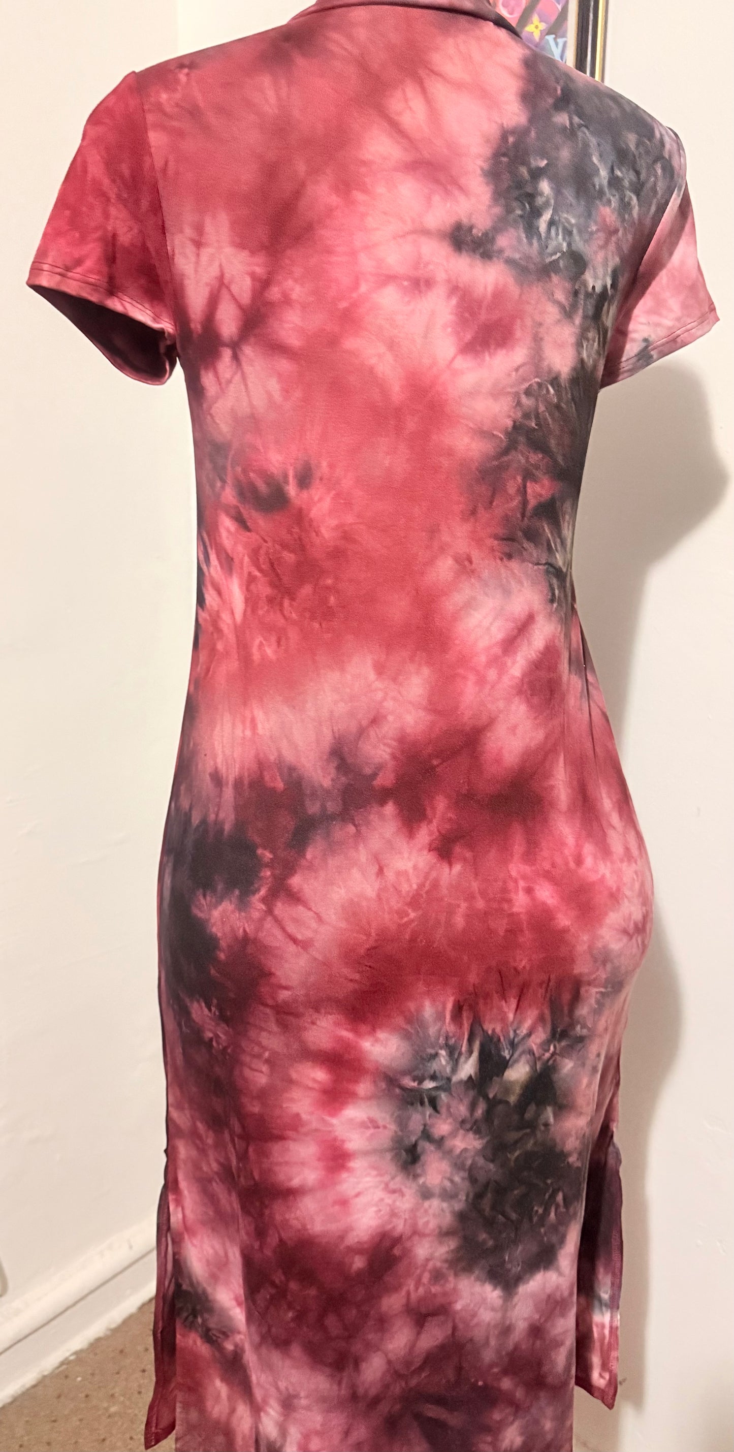 Magnolia tie die dress Sz M NWT