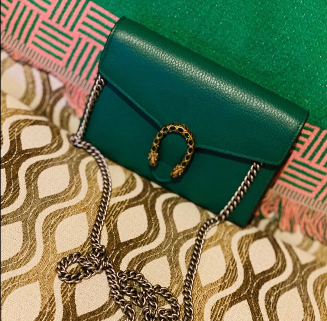 Gucci Green Dionysus Mini ￼ authentic PreLoved