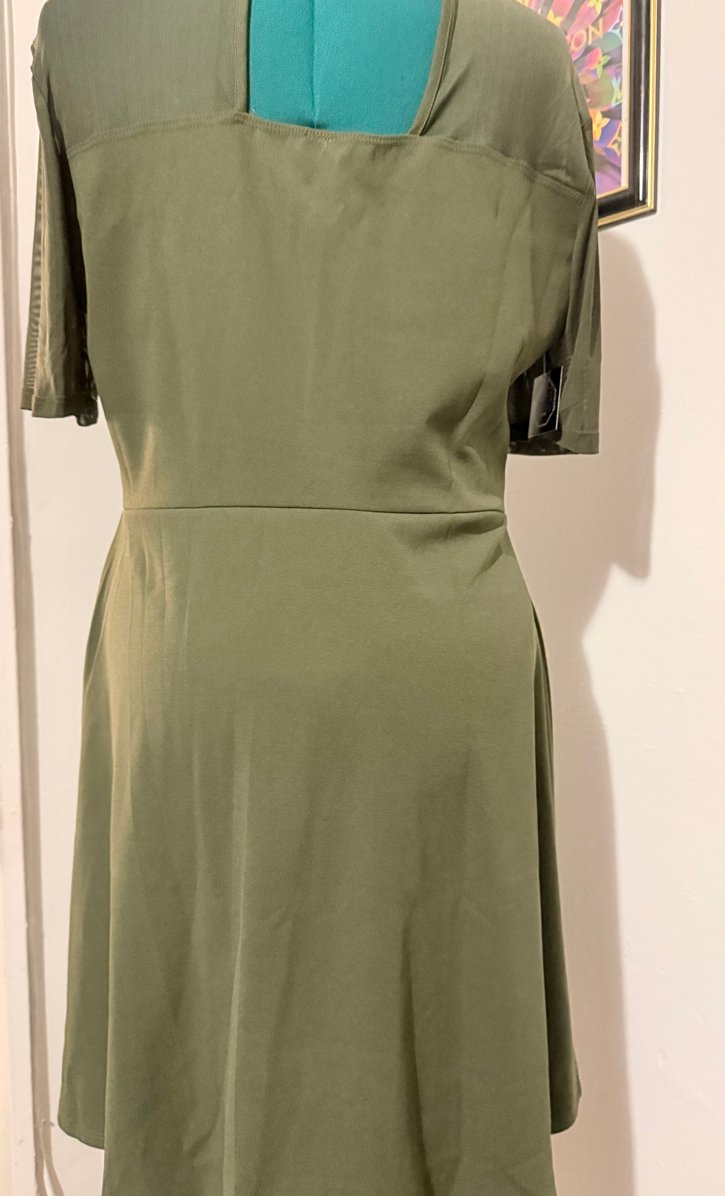 Glow Passion hunter Green dress Sz 3X