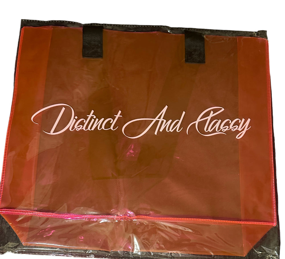 Distinct and Classy Clear Fashion Totes