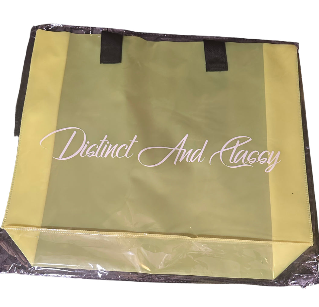 Distinct and Classy Clear Fashion Totes