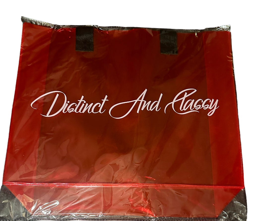 Distinct and Classy Clear Fashion Totes