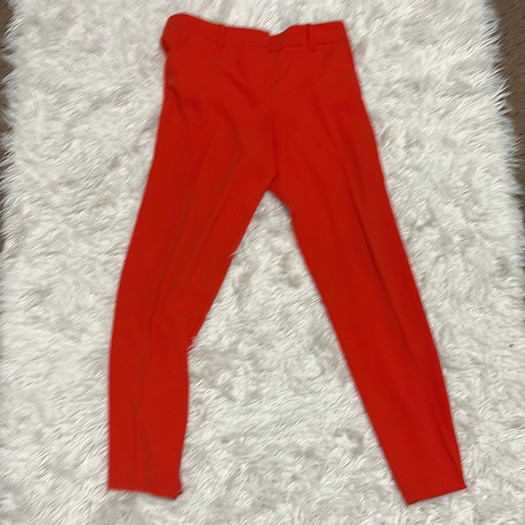 Trina Turk orange pants Sz 8