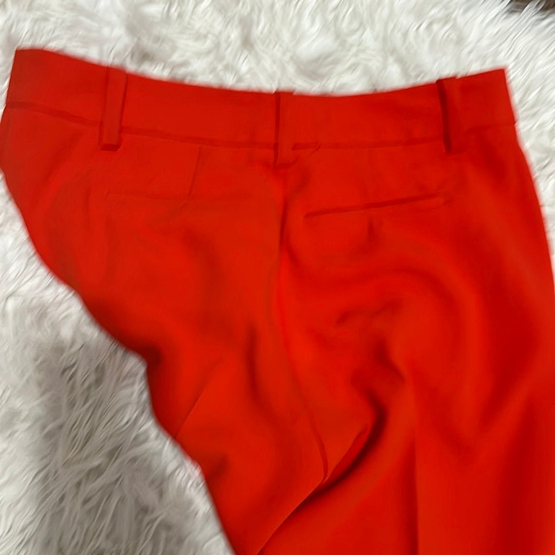 Trina Turk orange pants Sz 8