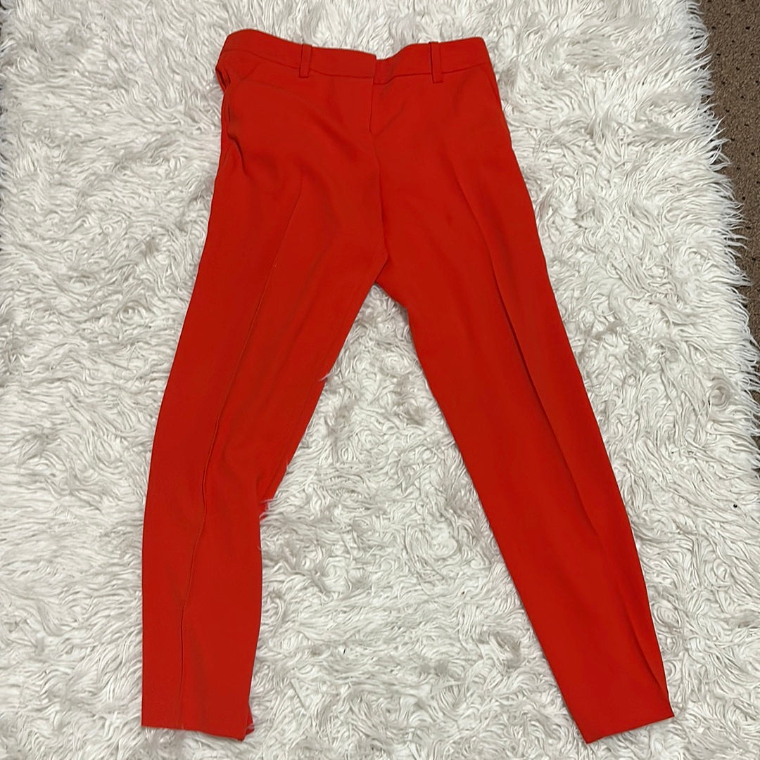 Trina Turk orange pants Sz 8