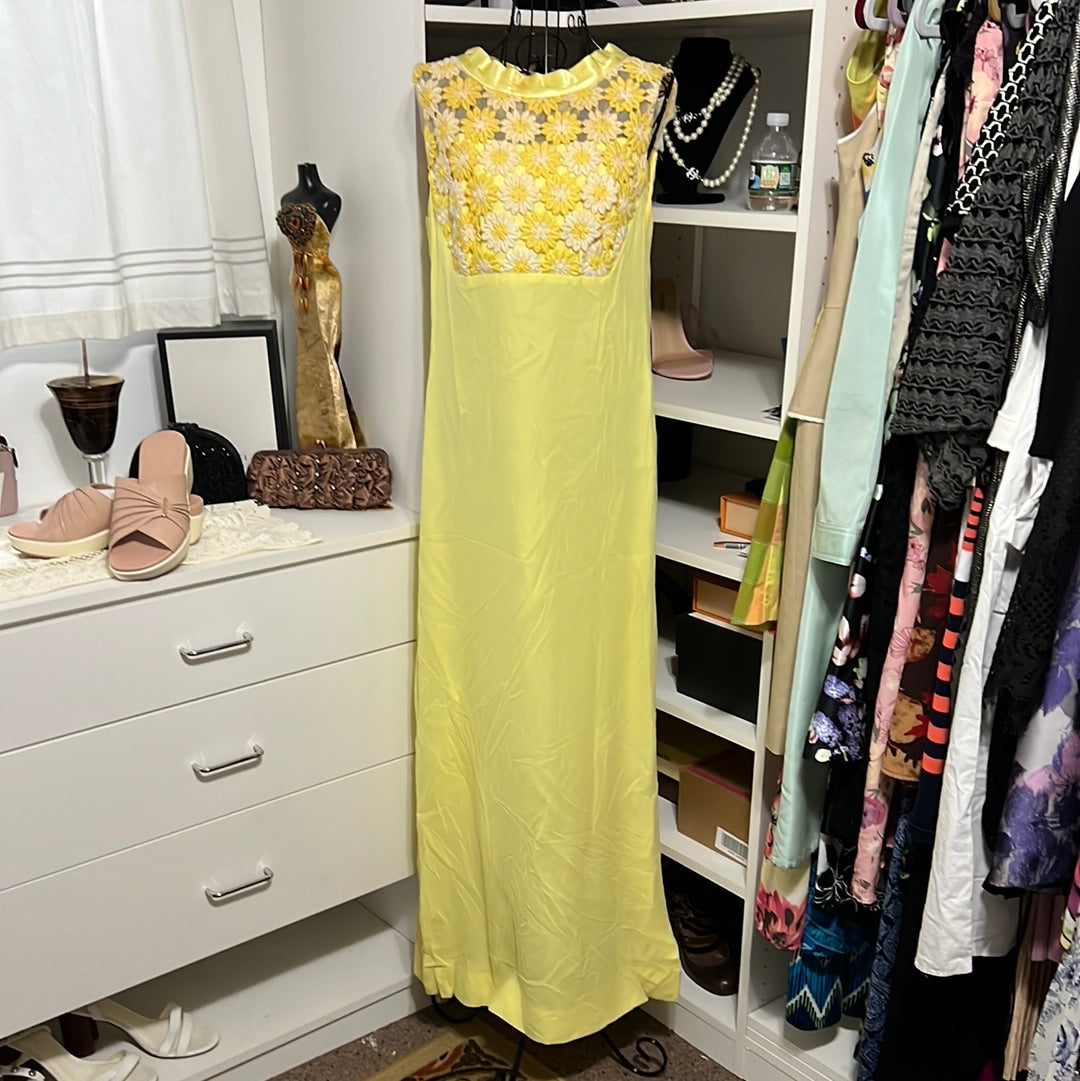 4.29 No label yellow dress Sz 6/8