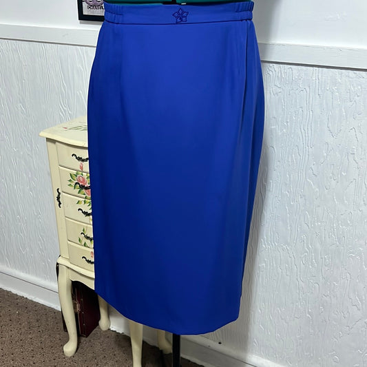 302 Justin Taylor Royal blue skirt Sz 18