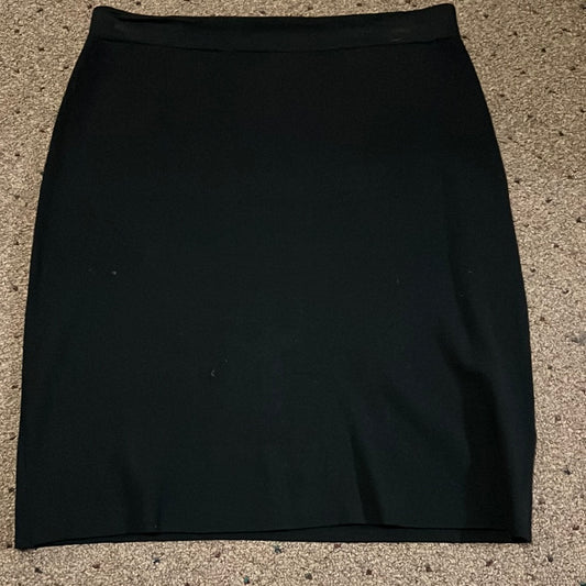 Knit Blk Skirt Sz M