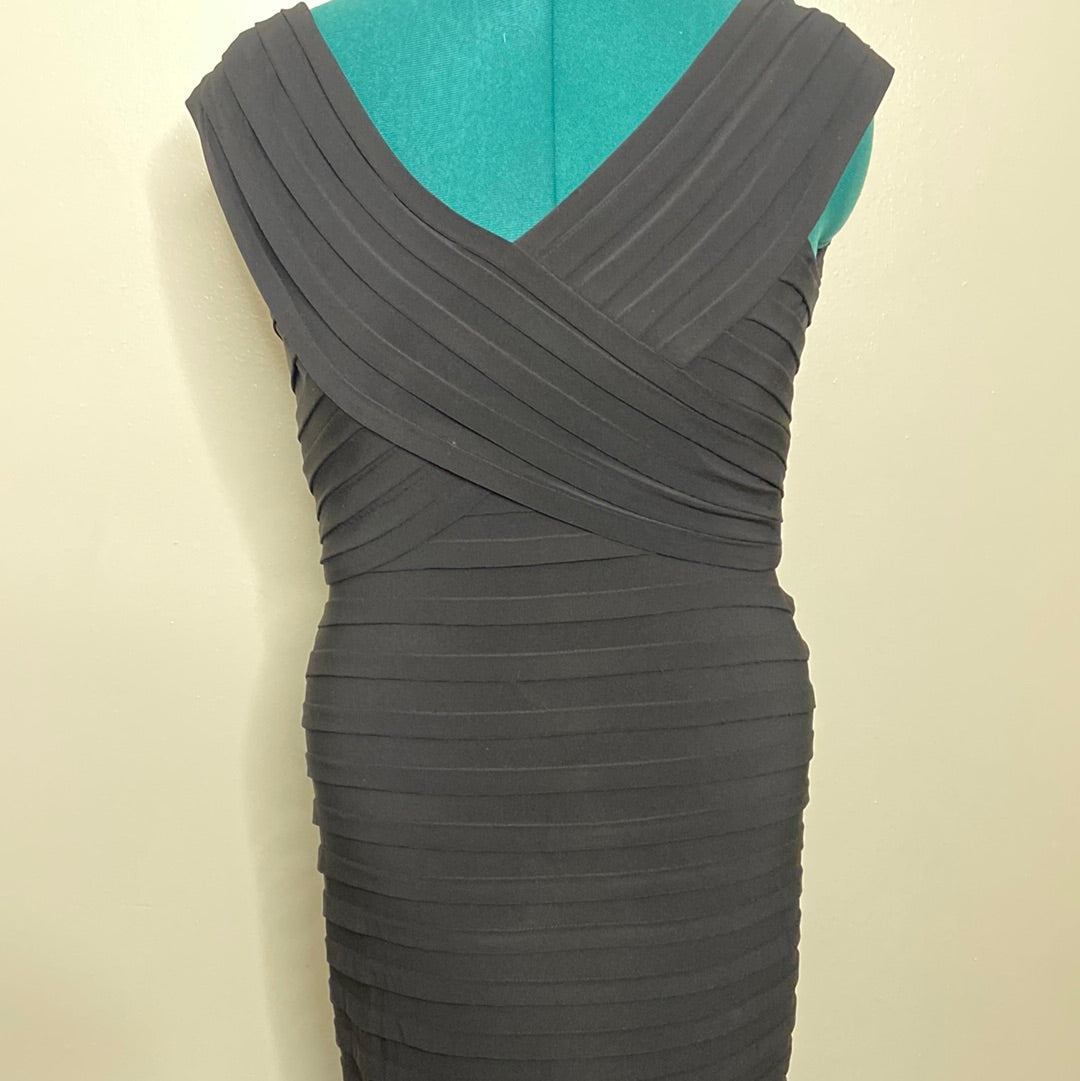 BLACK EVENING GOWN SZ 14