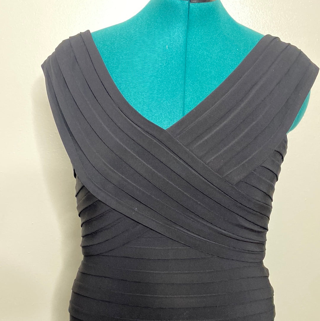 BLACK EVENING GOWN SZ 14